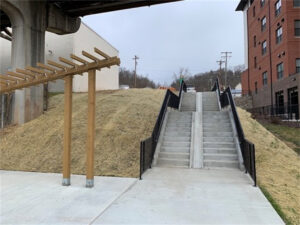 Two pedestrian improvement projects completed